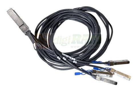 MikroTik DQ+BC0003-DS+ Qsfp56 Breakout Kabel, 3M