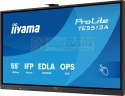 Monitor 55 cali ProLite TE5513A-B3AG INFRARED,40pkt,IPS,4K,500cd,1200:1,8ms WiFi,USB, ANDROID 14, Google EDLA,2x20W, uchwyt ści
